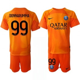 Camiseta de fútbol Paris Saint Germain Gianluigi Donnarumma 99 Portero Niño 2ª equipación 2022/23